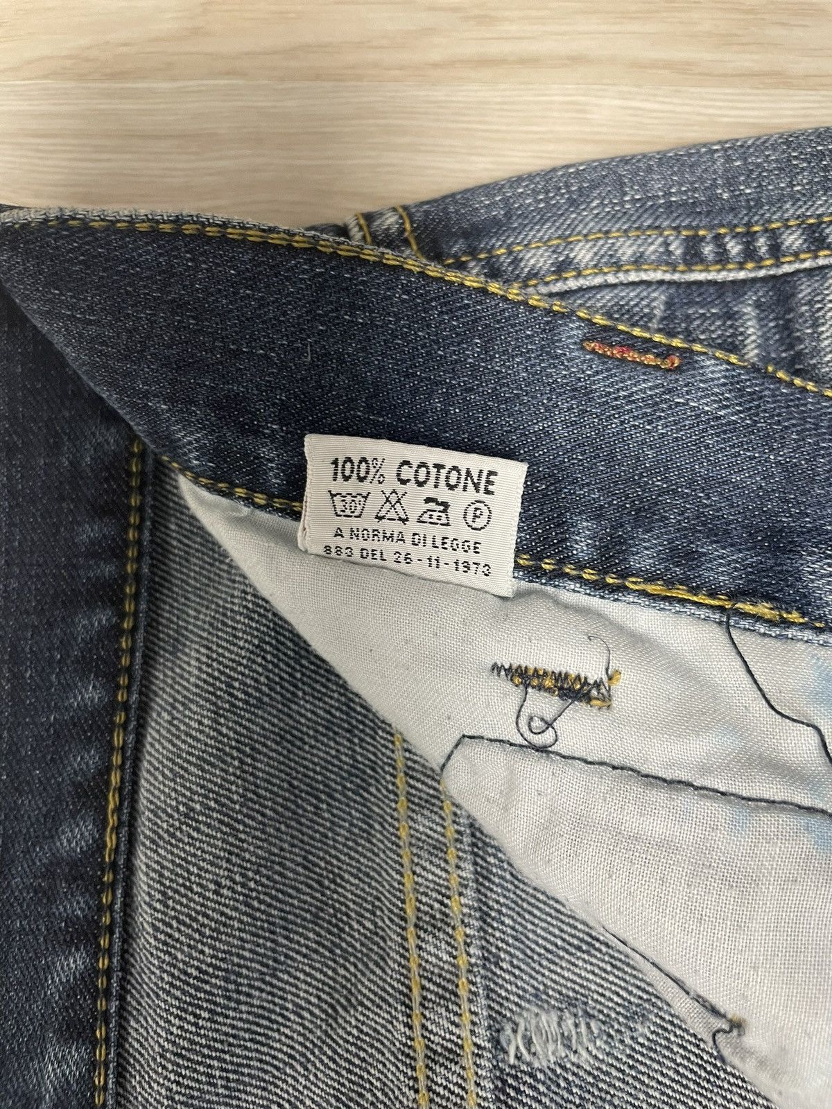 Dolce & Gabbana Dolce & Gabbana Jeans DG Backprint Größe 36 Size 28" / US 6 / IT 42 - 6 Thumbnail