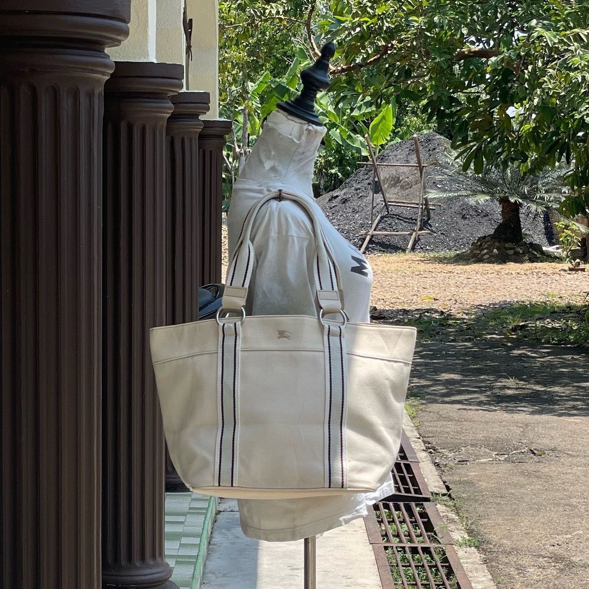 Burberry Burberry Blue Label Tote Bag Size ONE SIZE - 1 Thumbnail