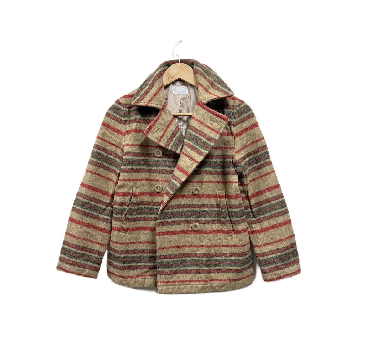 Harris Tweed Vintage Harriss Paris Double Breast Wool Jacket Size S / US 4 / IT 40 - 1 Thumbnail