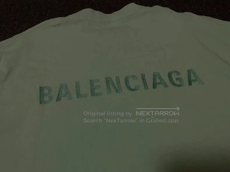 Balenciaga Balenciaga Embroidered Short Sleeve T. Size US M / EU 48-50 / 2 - 5 Thumbnail