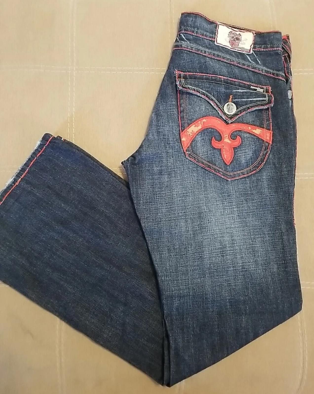Other Laguna Beach Jeans Men's 36x34 Denim Red Stitch Made In USA Size US 36 / EU 52 - 1 Thumbnail