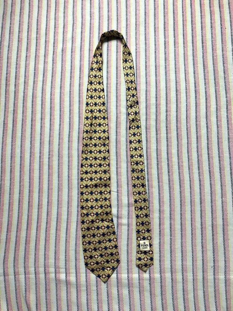 Fendi Fendi Tie vintage pattern Size ONE SIZE - 1 Thumbnail