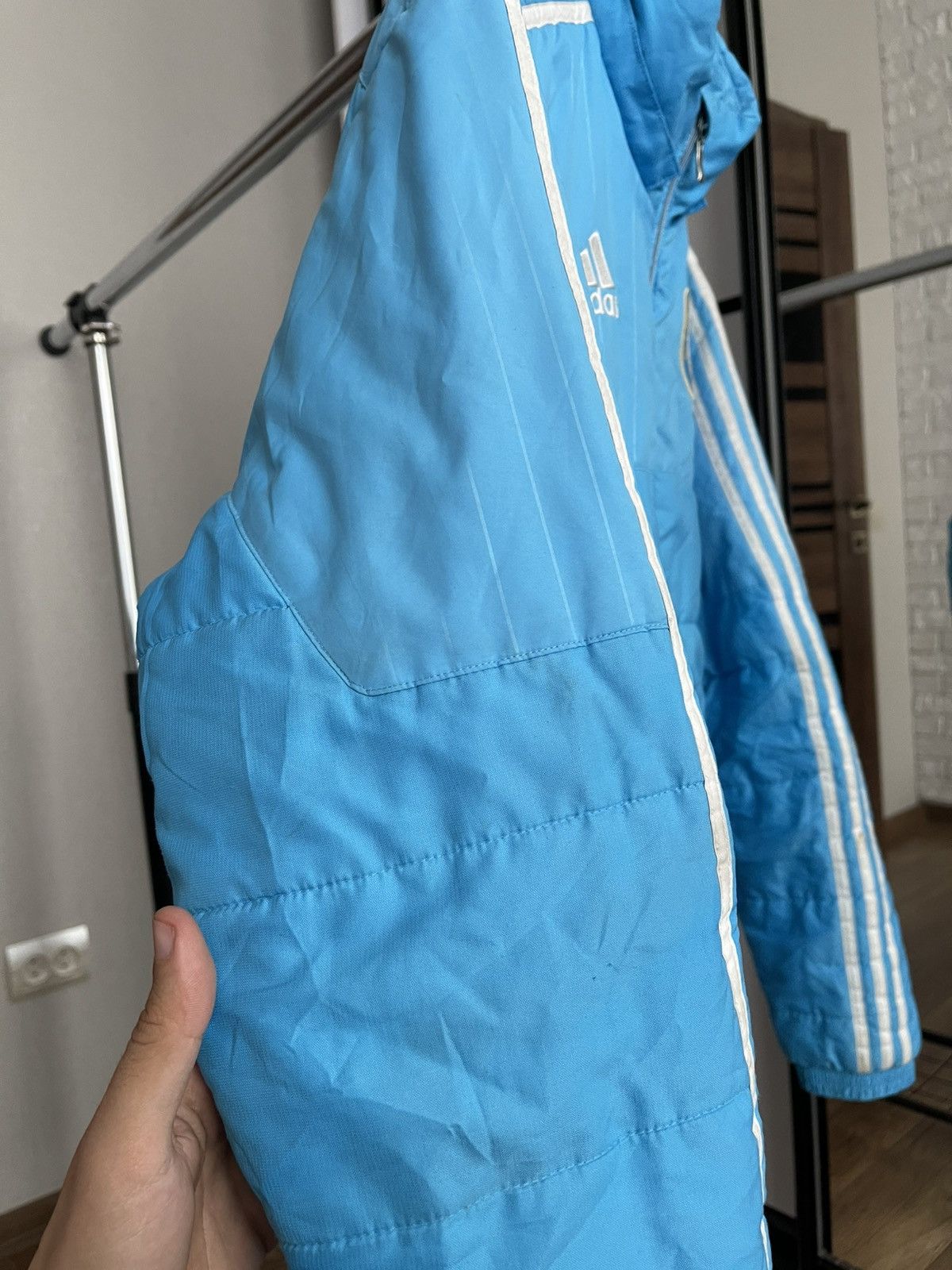 Adidas Adidas Olympique Marseille Vintage Zip Soccer Jacket Size US M / EU 48-50 / 2 - 19 Thumbnail