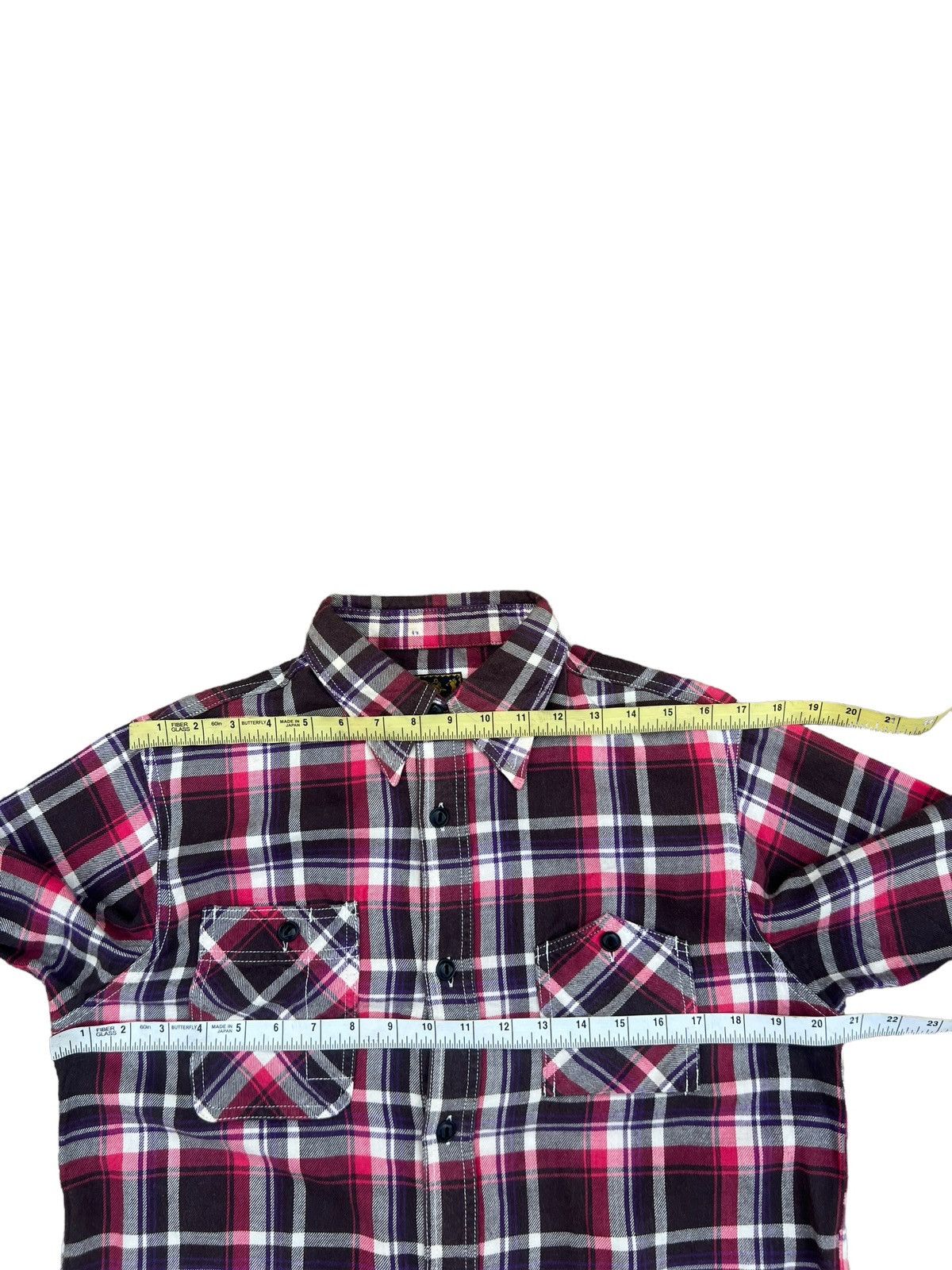Cushman Cushman Japan Chin Strap Gusset Flannel Shirt Size US M / EU 48-50 / 2 - 3 Thumbnail
