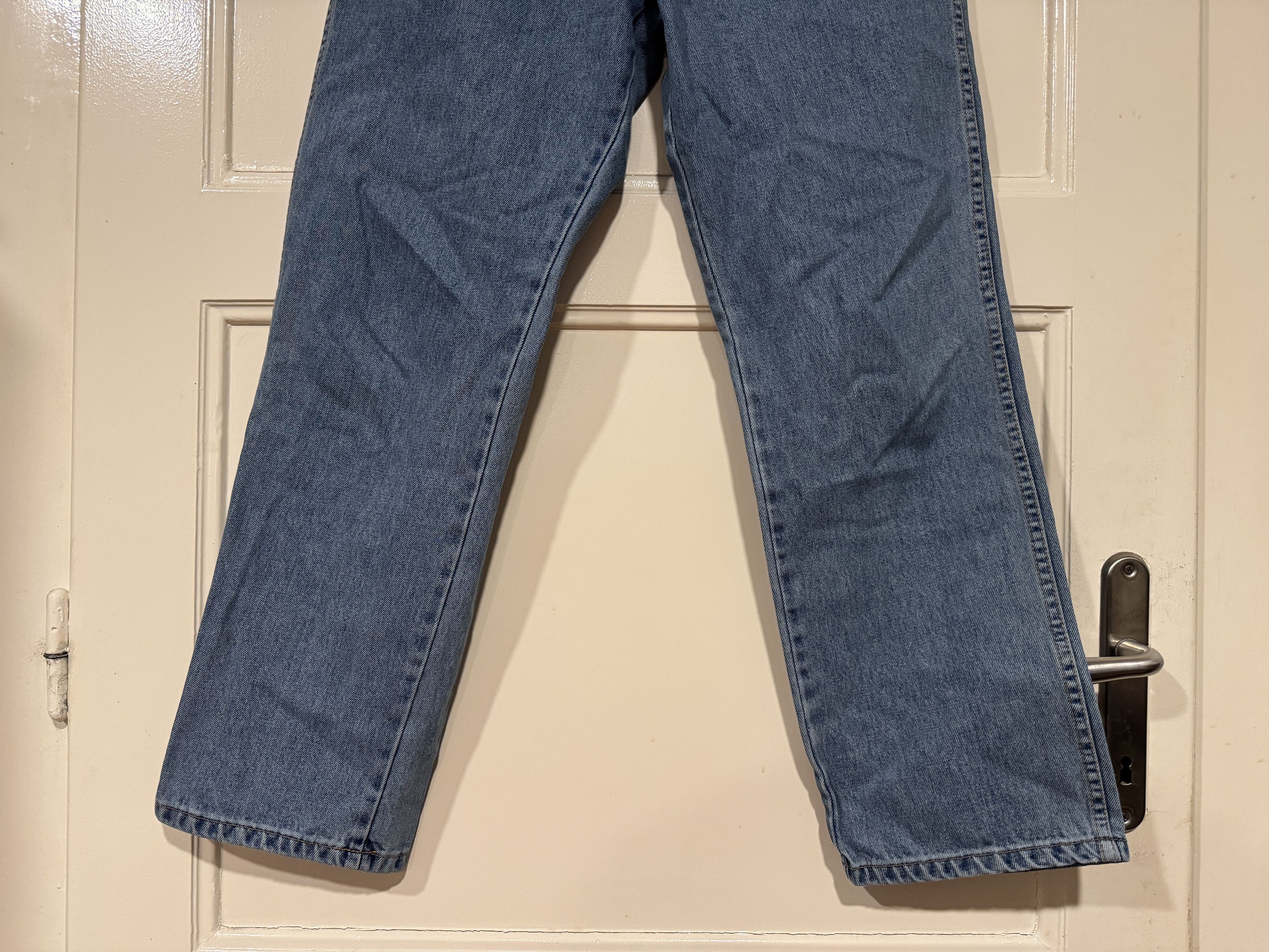 Wrangler Wrangler light blue jeans W34 L32 Size US 34 / EU 50 - 3 Thumbnail