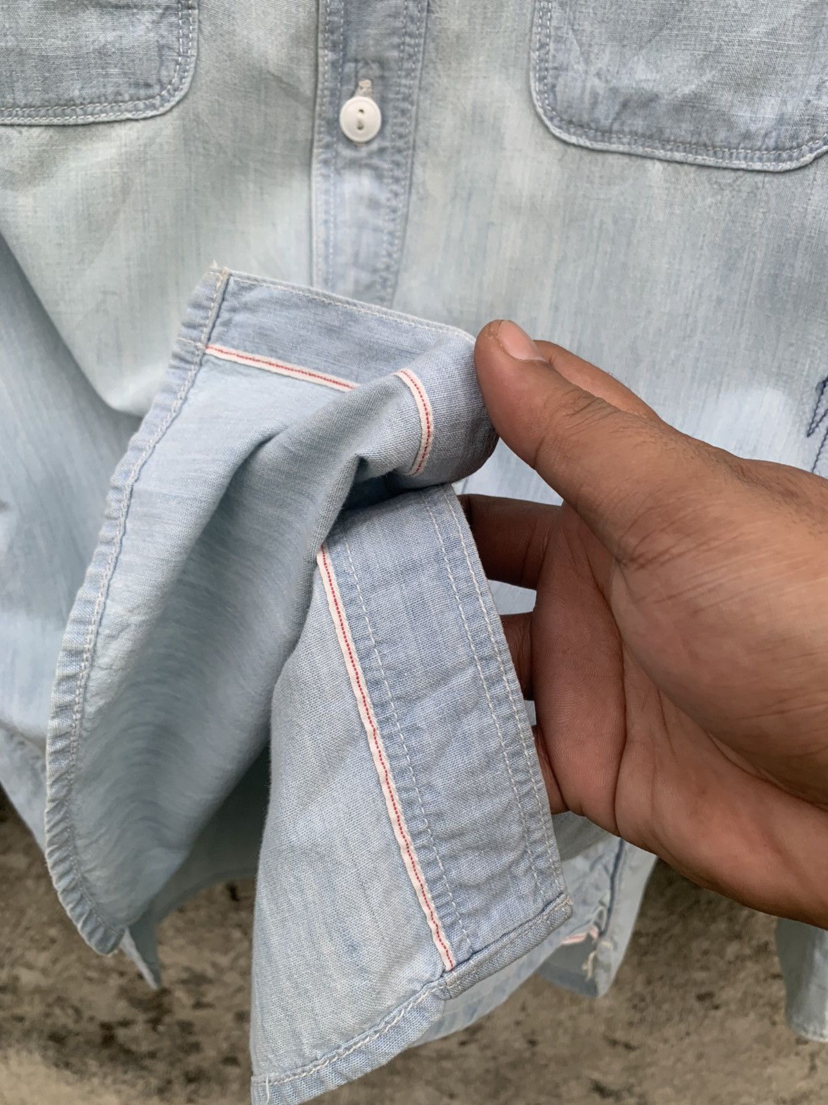 Levi's Vintage Levi’s selvedge shirt patches Size US M / EU 48-50 / 2 - 12 Thumbnail