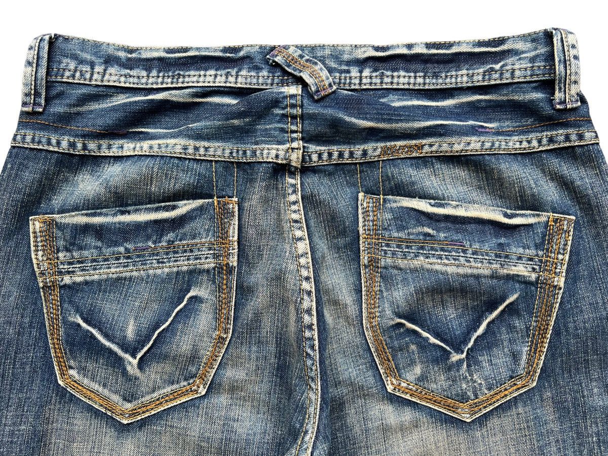 Takeo Kikuchi Takeo Kikuchi Boro Style Japanese Brand Denim Jeans 34x31 Size US 34 / EU 50 - 7 Thumbnail