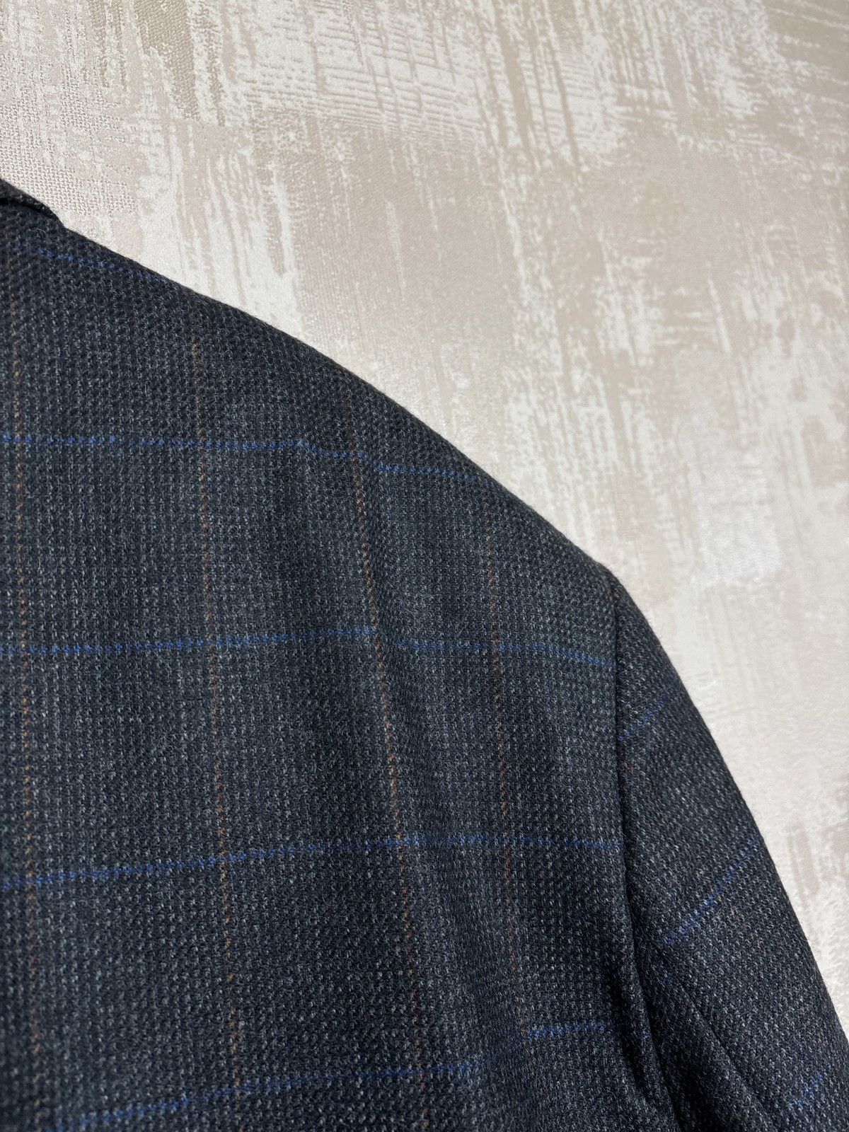 Other Edler Von F Oxford Wool Check Blazer Jacket Sport Coat Size 54R - 22 Thumbnail