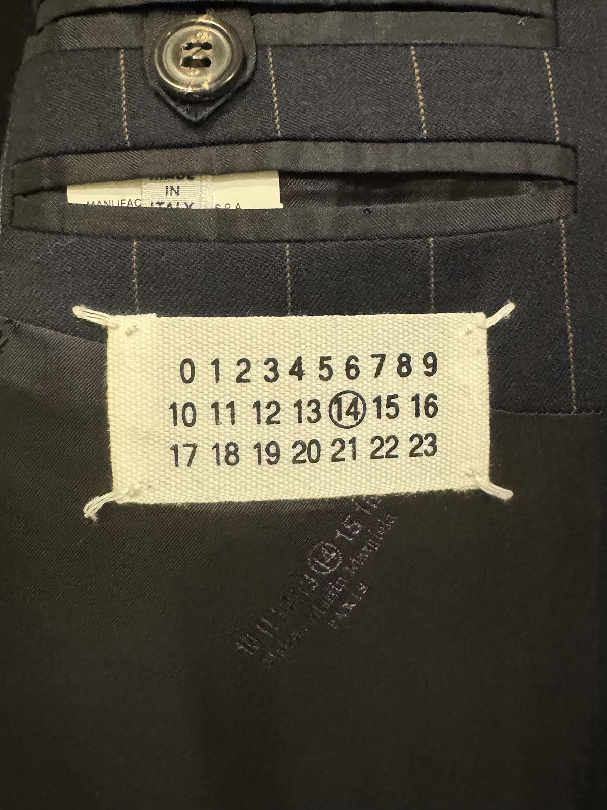 Maison Margiela Maison Margiela Runway Stripe Blazer Size 48R - 7 Thumbnail