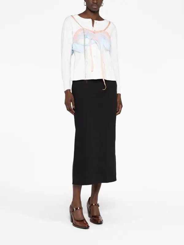 Maison Margiela o1y0625 Crewneck Sweatshirt in Multicolor Size S / US 4 / IT 40 - 5 Thumbnail