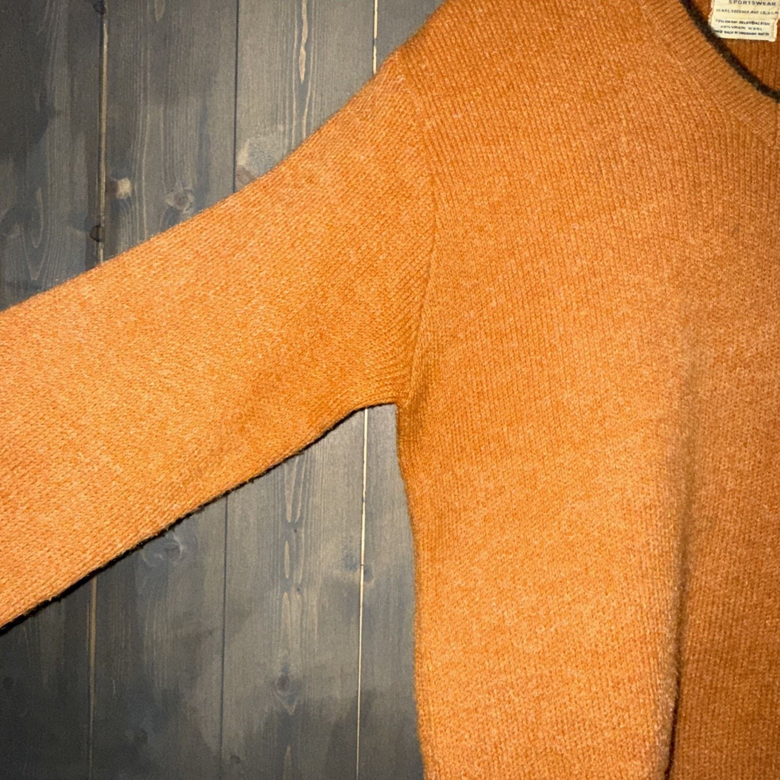 Sears Sears Vintage Wool Blend Men’sSweater Size M Preppy Outdoor Size US M / EU 48-50 / 2 - 4 Thumbnail