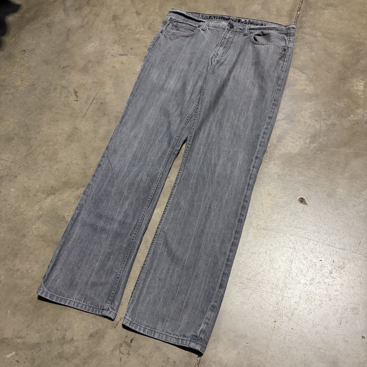 Marc Anthony Vintage Y2K Marc Anthony Slim Low Rise Denim Jeans Grunge Size US 34 / EU 50 - 2 Thumbnail