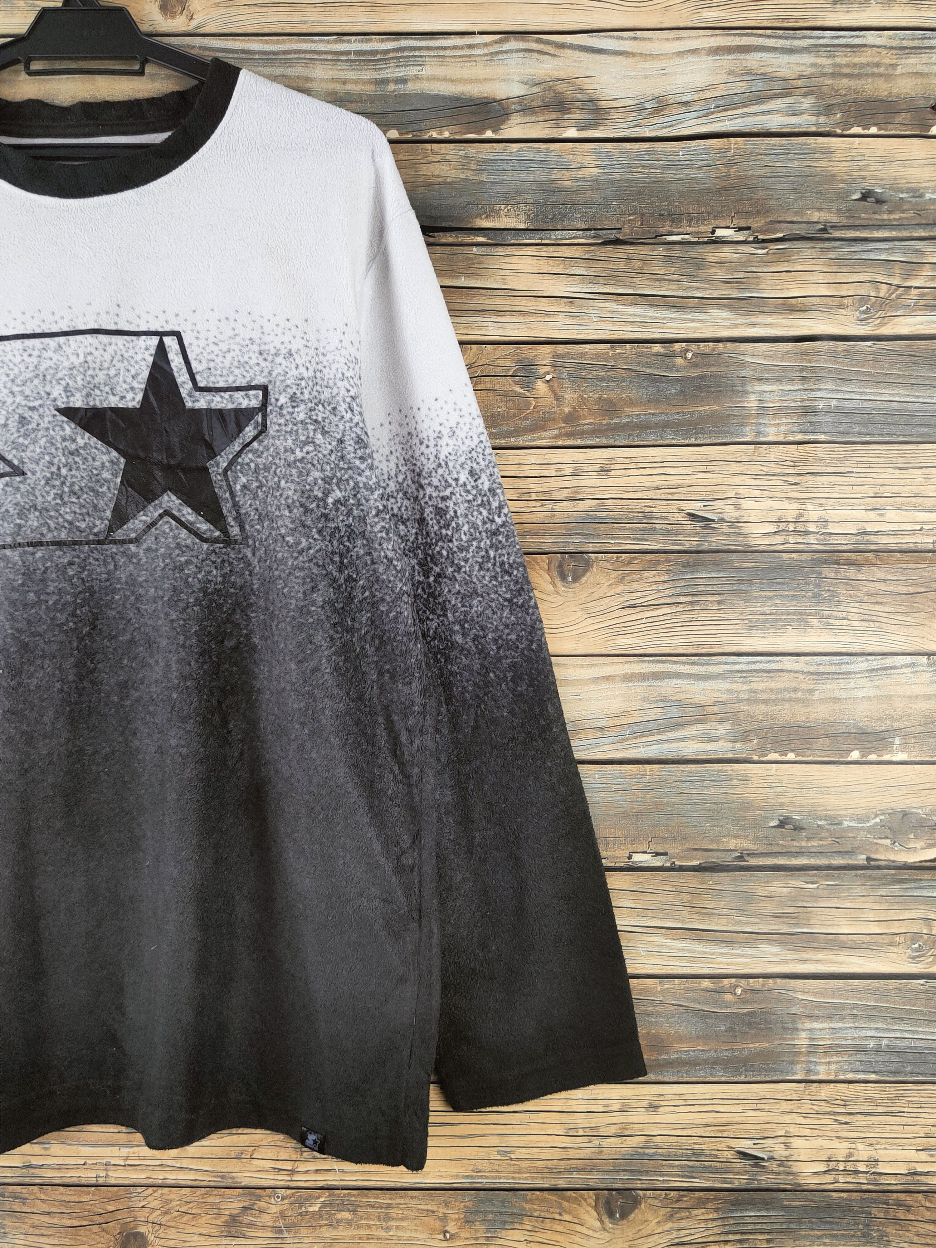Starter Starter White Black Long Sleeve T-shirt #S2934 Size US L / EU 52-54 / 3 - 5 Thumbnail