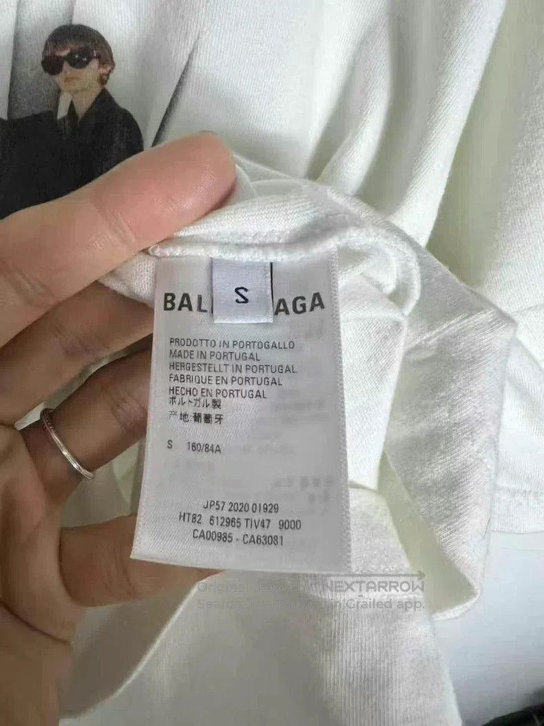 Other Balenciaga Portrait Short Sleeve Size US S / EU 44-46 / 1 - 4 Thumbnail