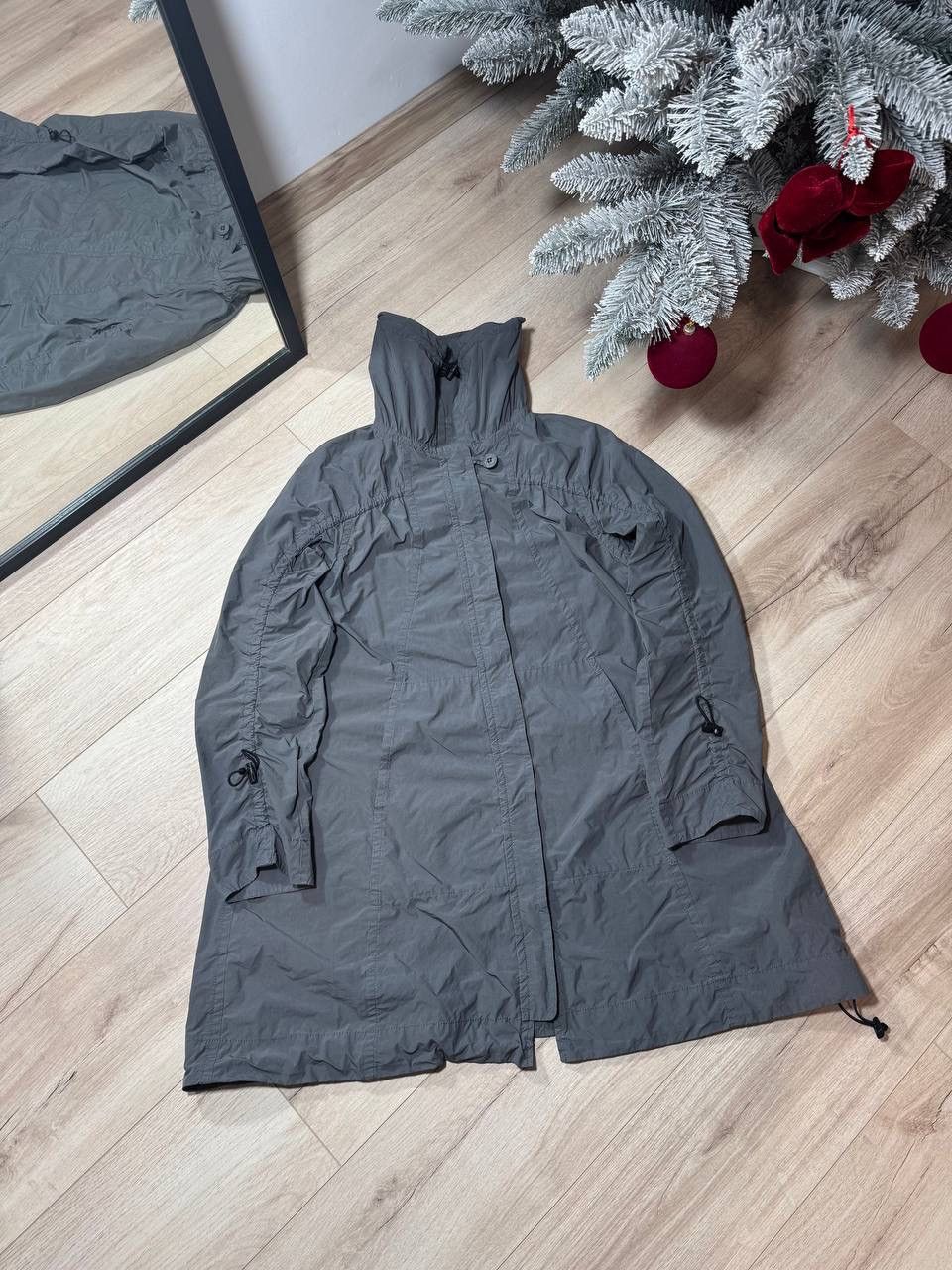 Issey Miyake Issey Miyake ME Grey Cauliflower Long Jacket One Size Size ONE SIZE - 1 Thumbnail