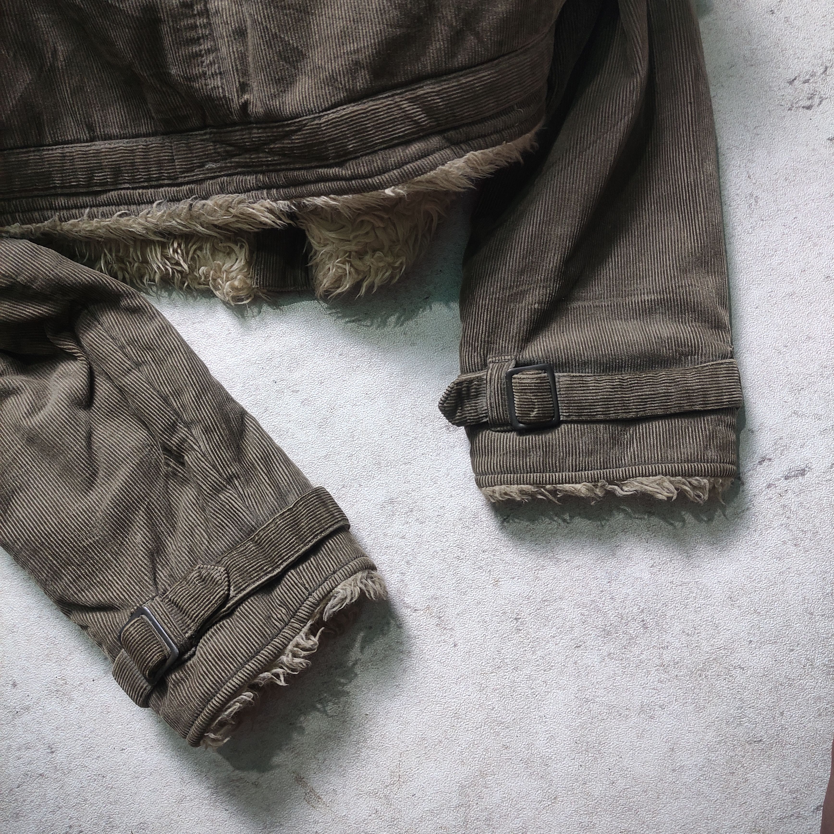 Japanese Brand Vkei Corduroy Fur Jacket Style Tornado Mart Size US S / EU 44-46 / 1 - 11 Thumbnail