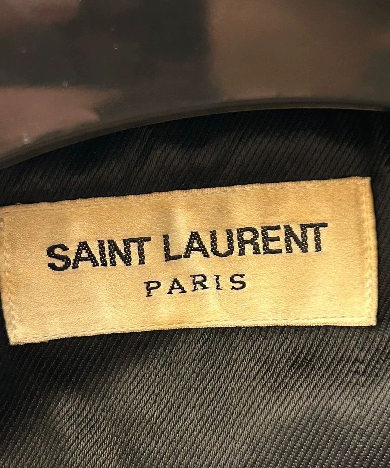 Saint Laurent Paris Saint Laurent 18FW Leather Biker Jacket- Size US L / EU 52-54 / 3 - 2 Thumbnail