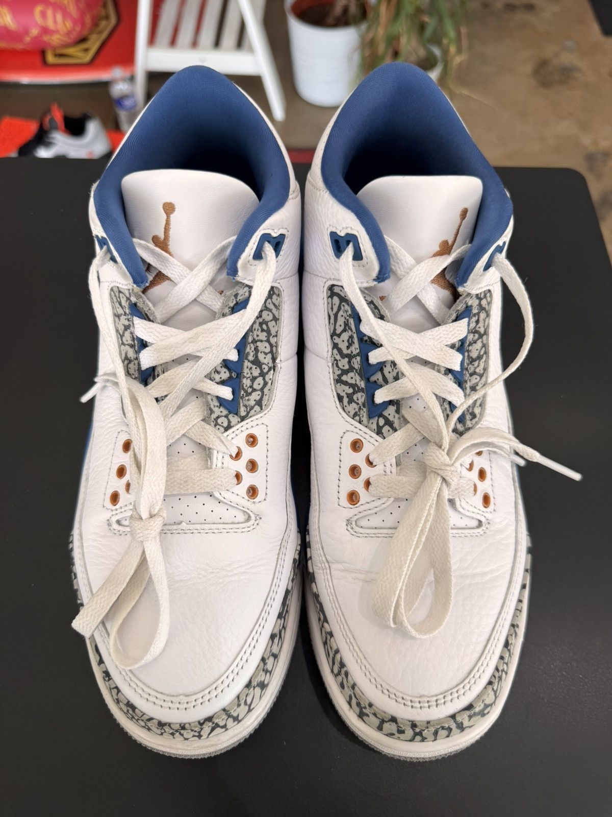 Jordan Brand Air Jordan 3 Wizards Size 8 (2023) Size US 8 / EU 41 - 2 Thumbnail
