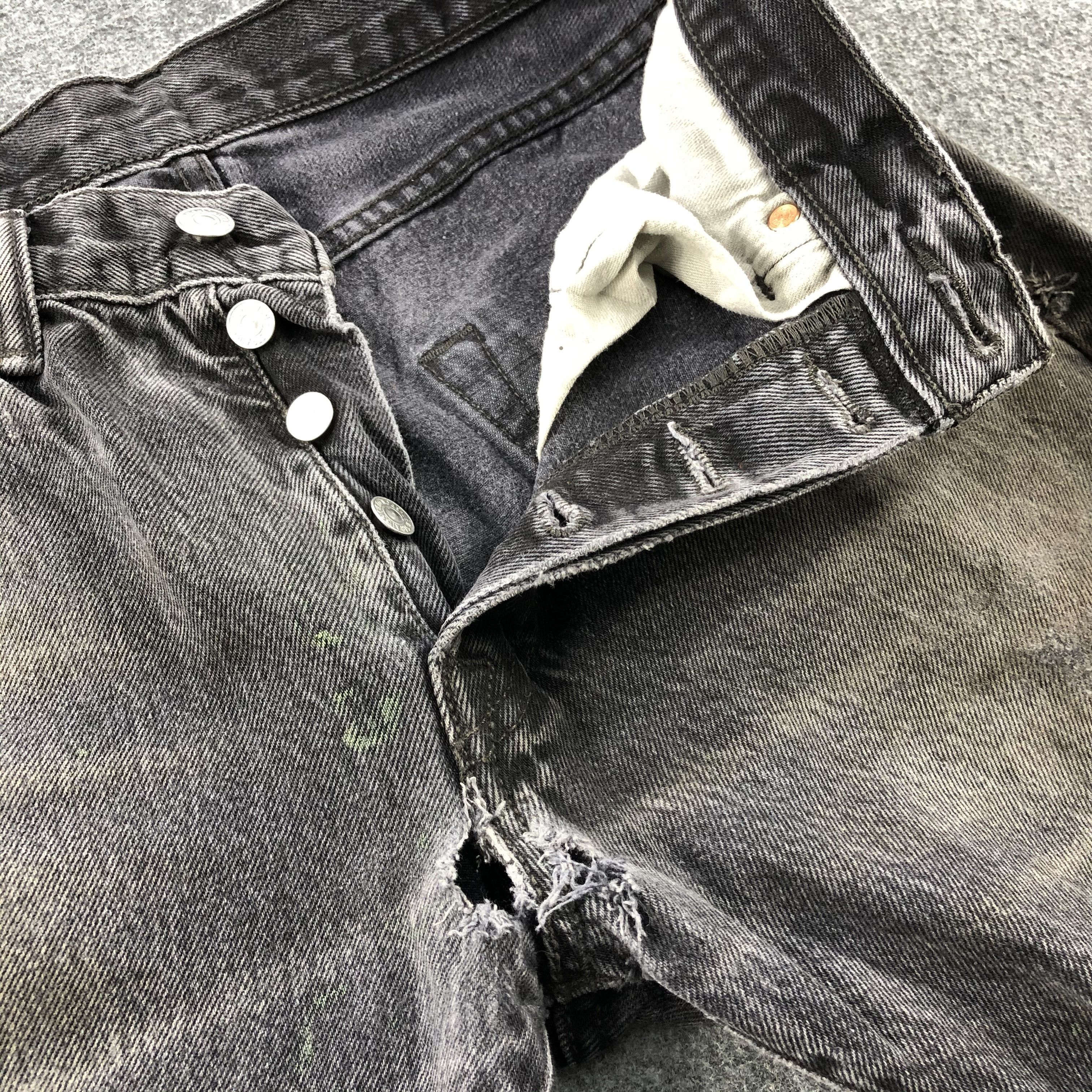 Levi's Vintage Distress Levis 501 Earth Tone Jeans-JM1491 Size US 29 - 8 Thumbnail