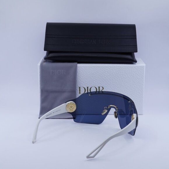 Dior 🕶️ New Dior DIORPACIFIC M1U 96B0 Gold/White Sunglasses Size ONE SIZE - 11 Thumbnail