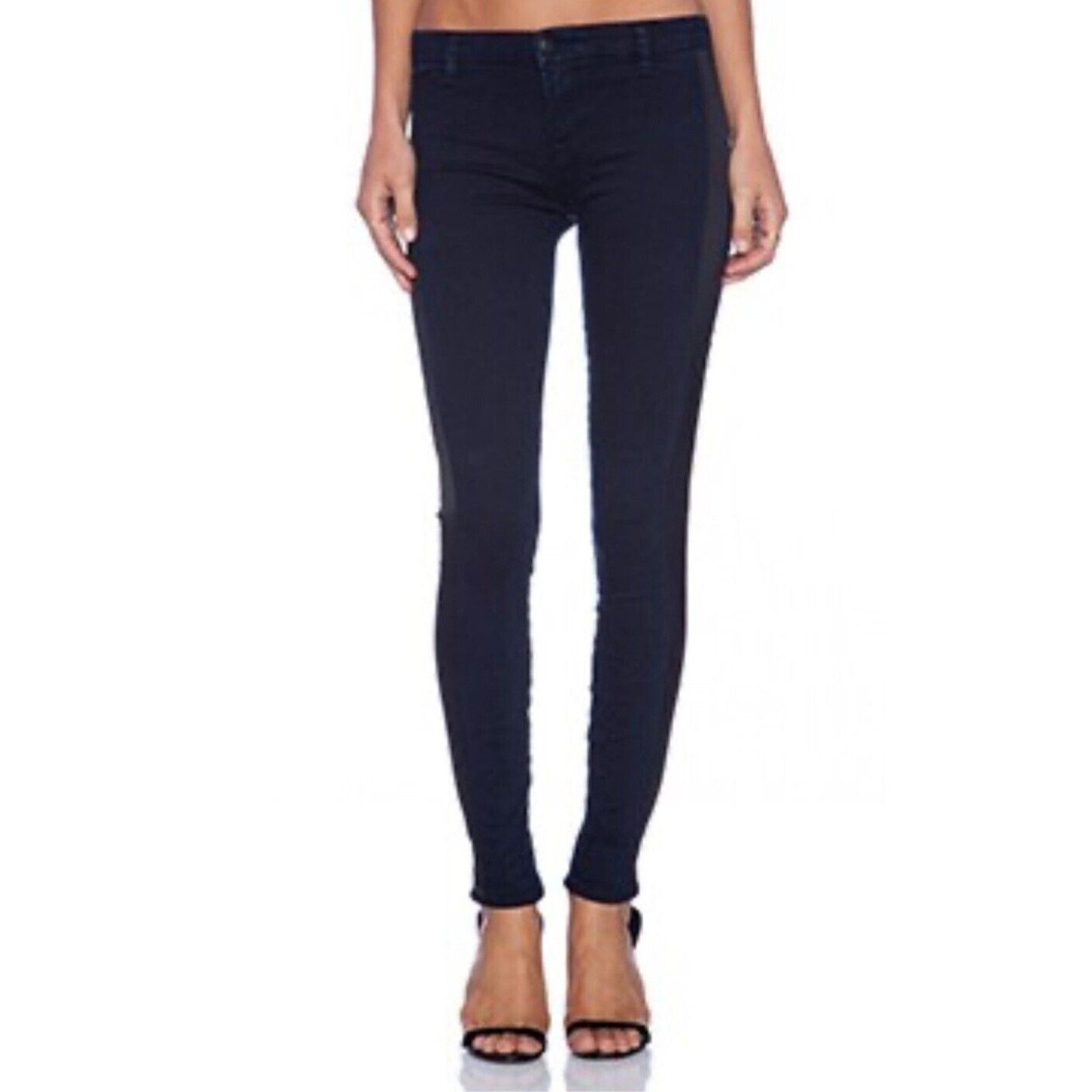 J Brand J Brand Jeans Womens 27 Devin Skinny Dark Wash Bluebird Size 27" / US 4 / IT 40 - 1 Thumbnail