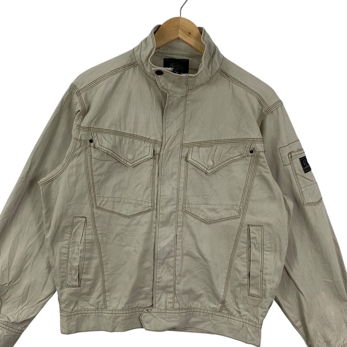 Other EVENRIVER JAPAN WORKWEAR Denim Jeans Jacket Windbreaker Size US L / EU 52-54 / 3 - 6 Thumbnail