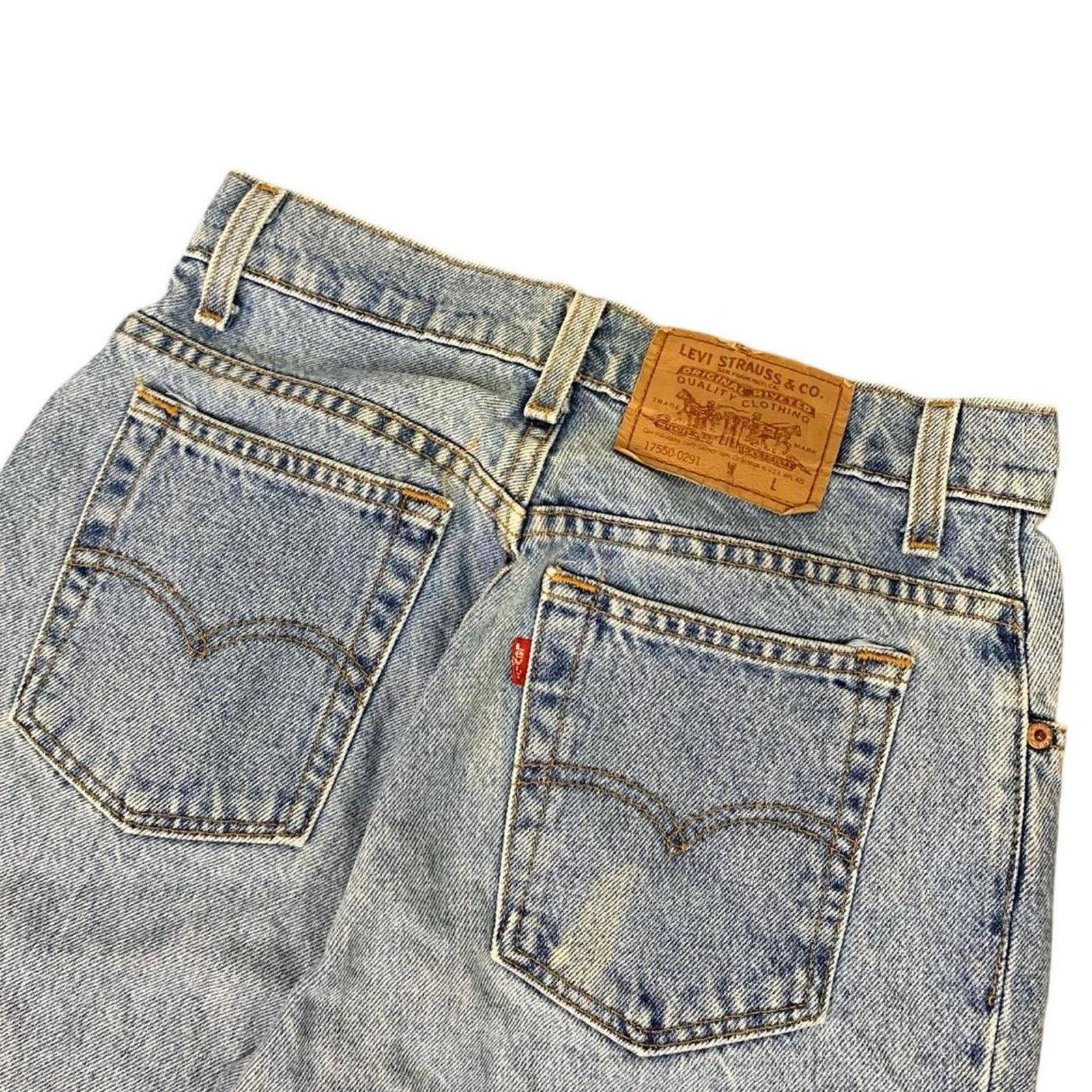 Levi's × Vintage Vintage 90s Women’s Levi’s Light Wash Blue Jeans Size 28" / US 6 / IT 42 - 4 Thumbnail