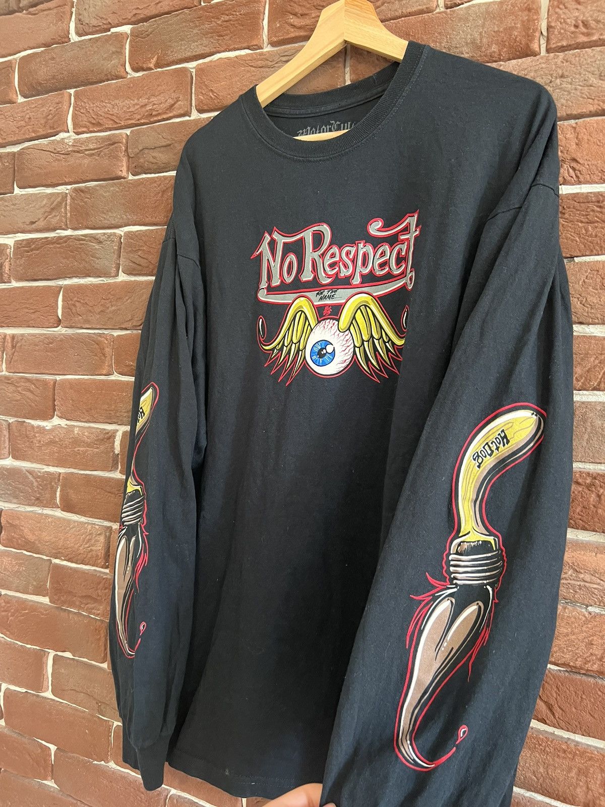 Vintage Rare Motor Cult Von Dutch Parody Vintage Tee 00s Motorcycle Size US XXL / EU 58 / 5 - 4 Thumbnail