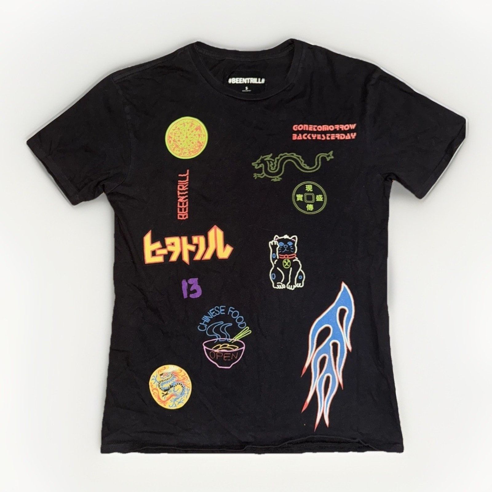 Been Trill Been Trill Graphic T-Shirt Black S 19x26 Streetwear Size US S / EU 44-46 / 1 - 1 Thumbnail