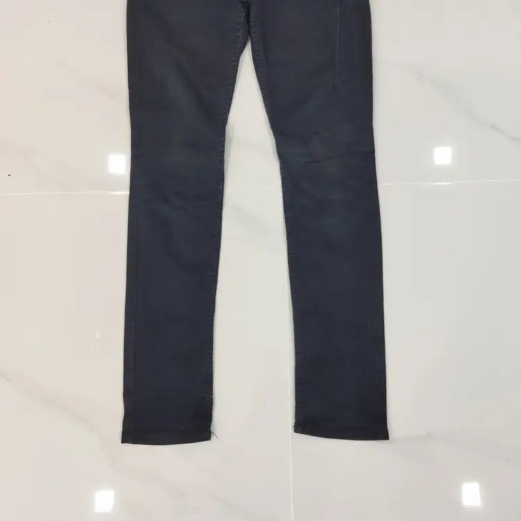 Vintage QUEEN LOW DARK BLUE SKINNY PANT Size US 26 / EU 42 - 3 Thumbnail
