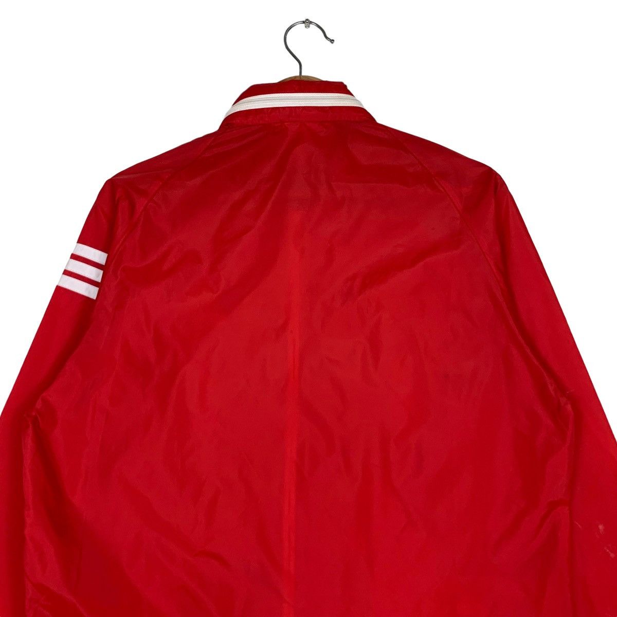 Adidas 90's ADIDAS Trefoil Embroidery Logo Light Jacket #0390-C18 Size US L / EU 52-54 / 3 - 8 Thumbnail