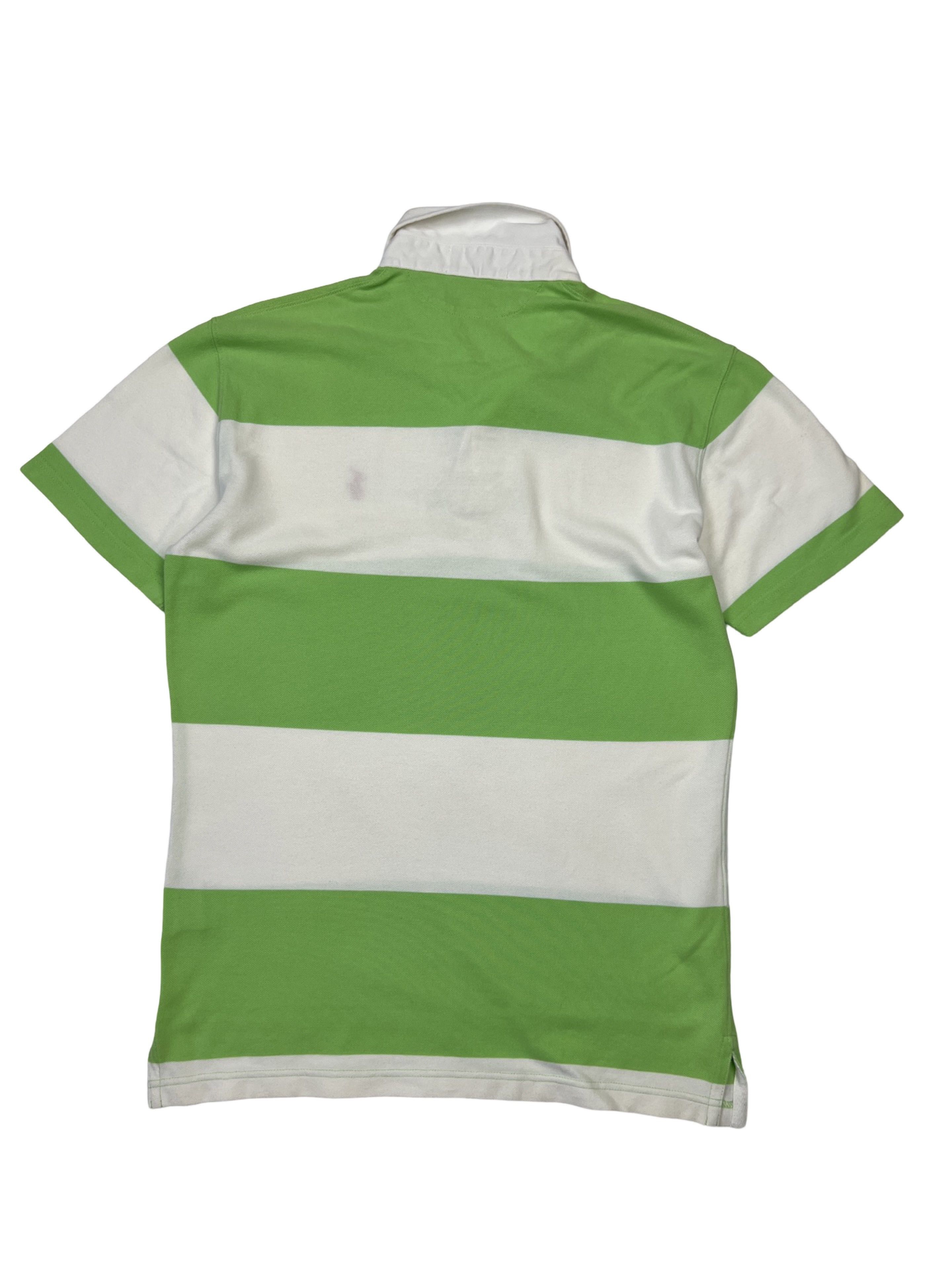 Polo Ralph Lauren × Vintage Vintage Polo Ralph Lauren Striped Rugby Shirt Chief Keef Size US S / EU 44-46 / 1 - 2 Thumbnail