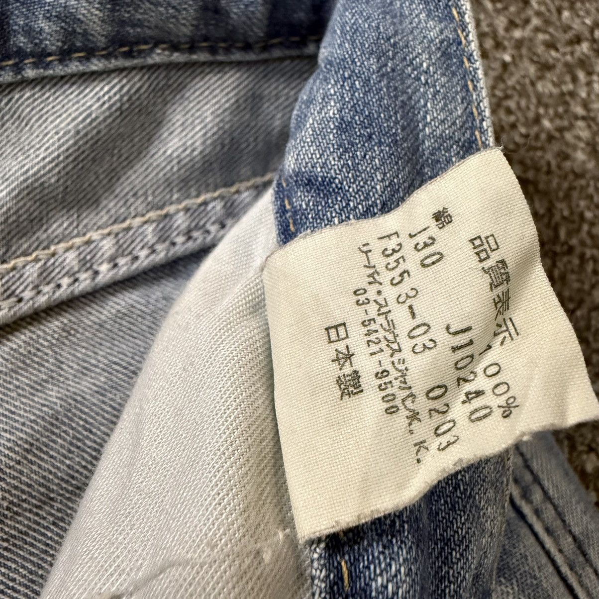 Beauty Beast 🔥🇯🇵 Flared Sick Vintage Y2K Levis 553 Ripped Jeans W31 Size US 31 - 16 Thumbnail