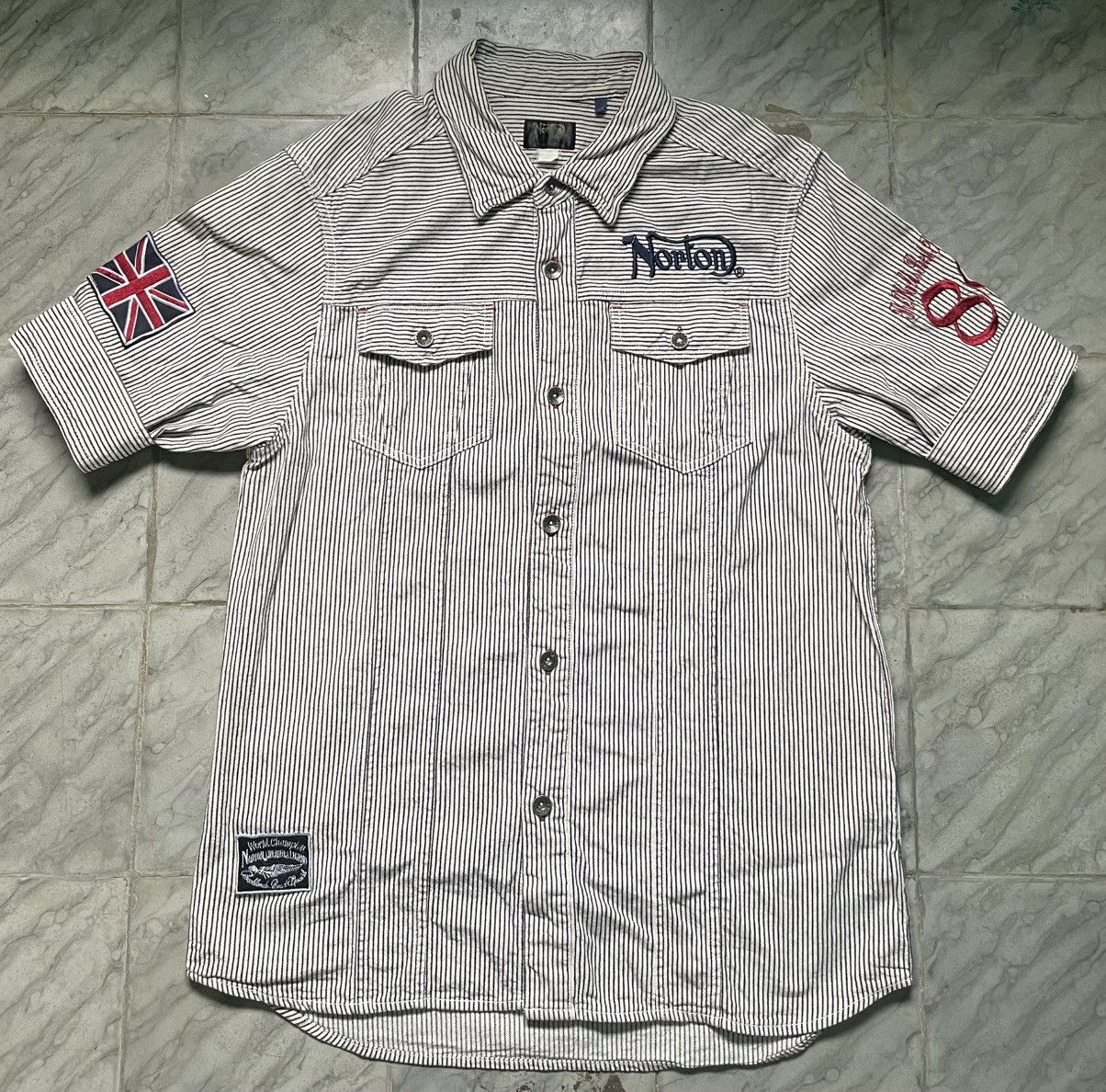 Norton NORTON Workshirt x Japanese brand Size US L / EU 52-54 / 3 - 14 Thumbnail