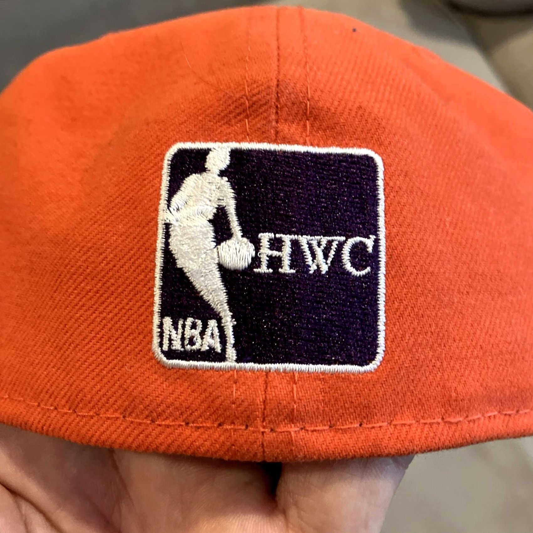 New Era VINTAGE New Era PHOENIX SUNS 1995 ALL STAR GAME Hat 7 1/4 Orange Mens Stars Baseball Cap NWOT RARE Size ONE SIZE - 3 Thumbnail