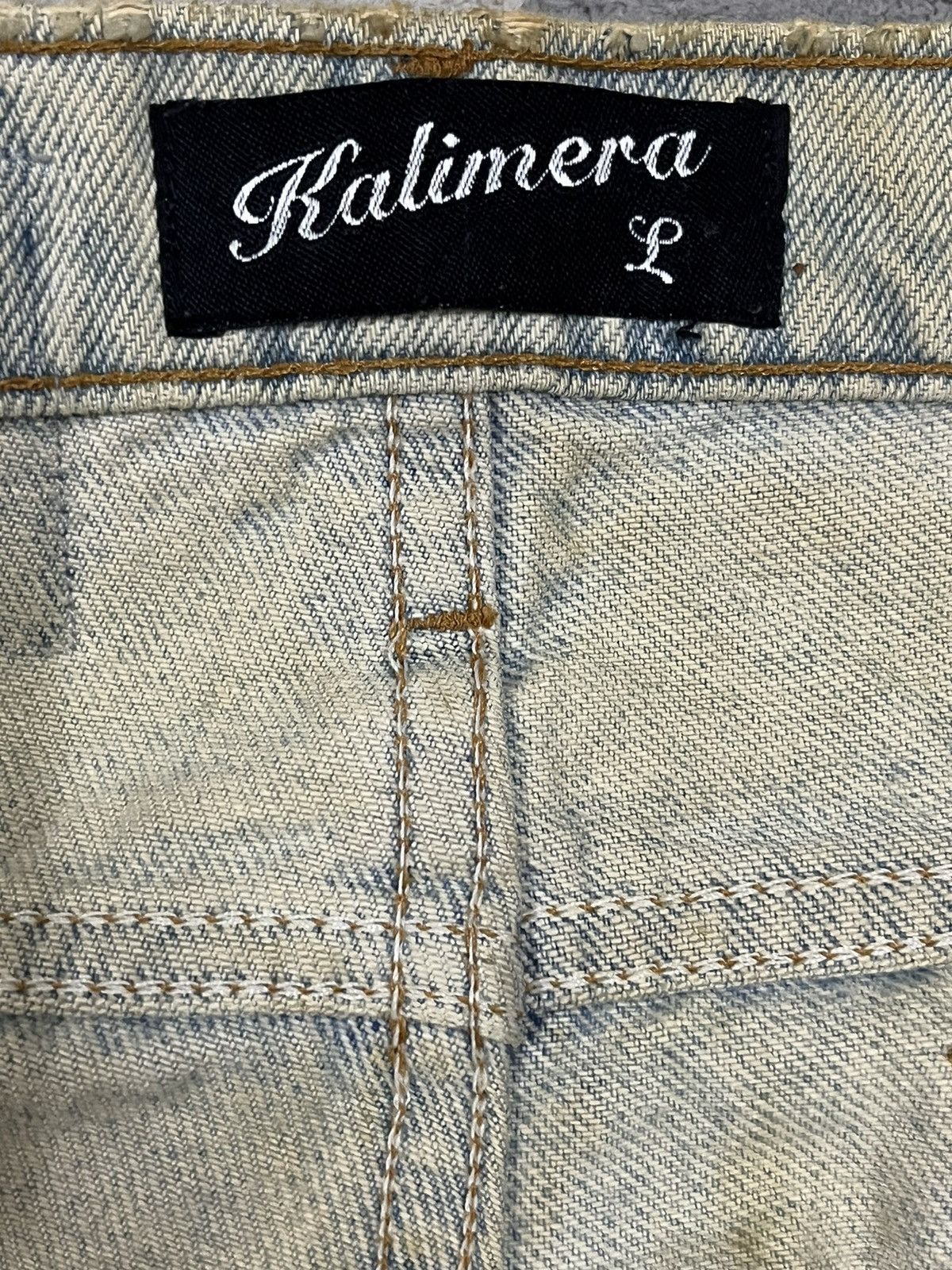 POST ARCHIVE FACTION (PAF) Vintage Levi’s Kalimera Bondage Punk Denim Size US 33 - 9 Thumbnail