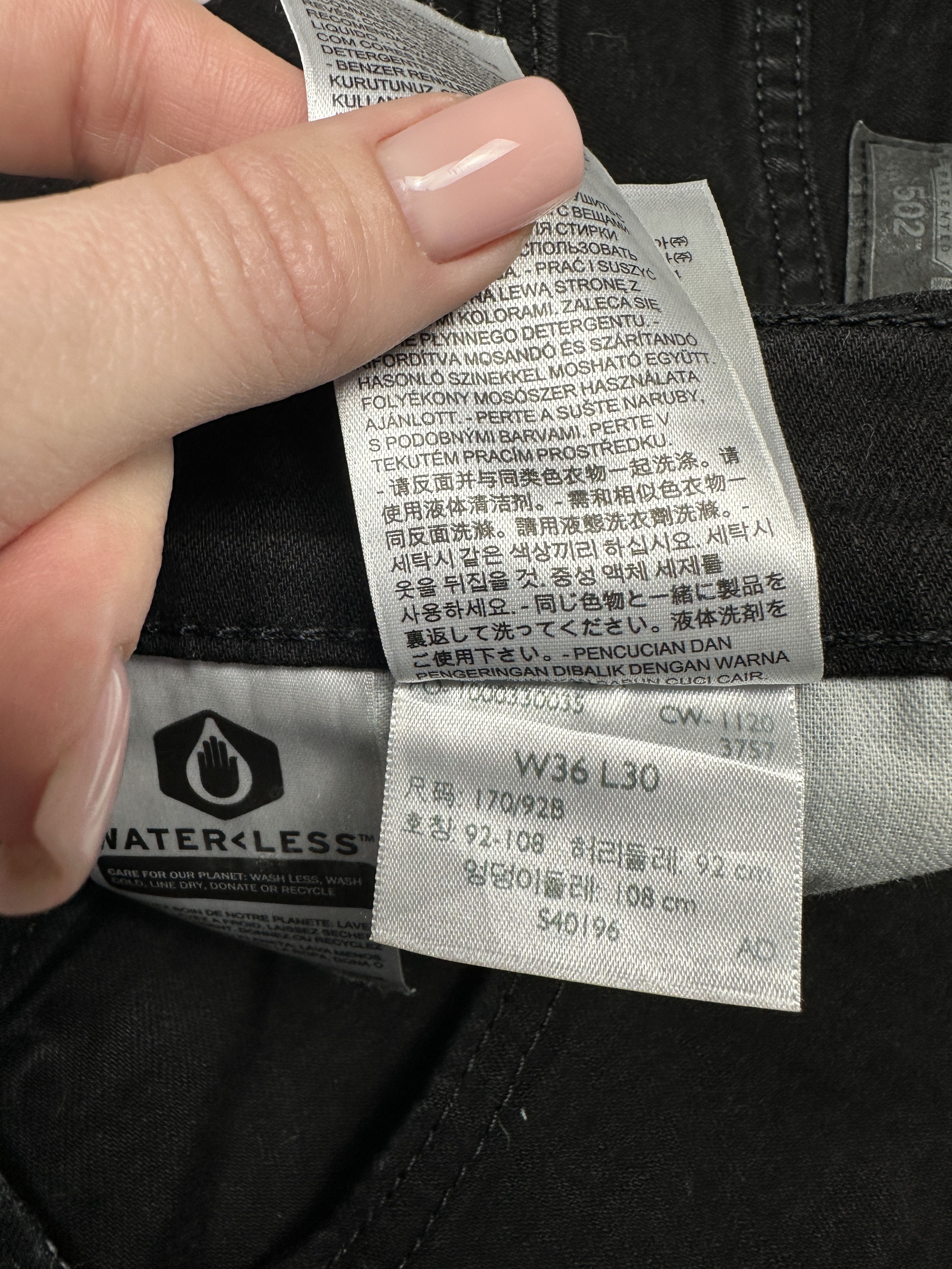 Levi's Levi's 502 Mens Denim Pants Jeans Size 36 x 30 Size US 36 / EU 52 - 10 Thumbnail