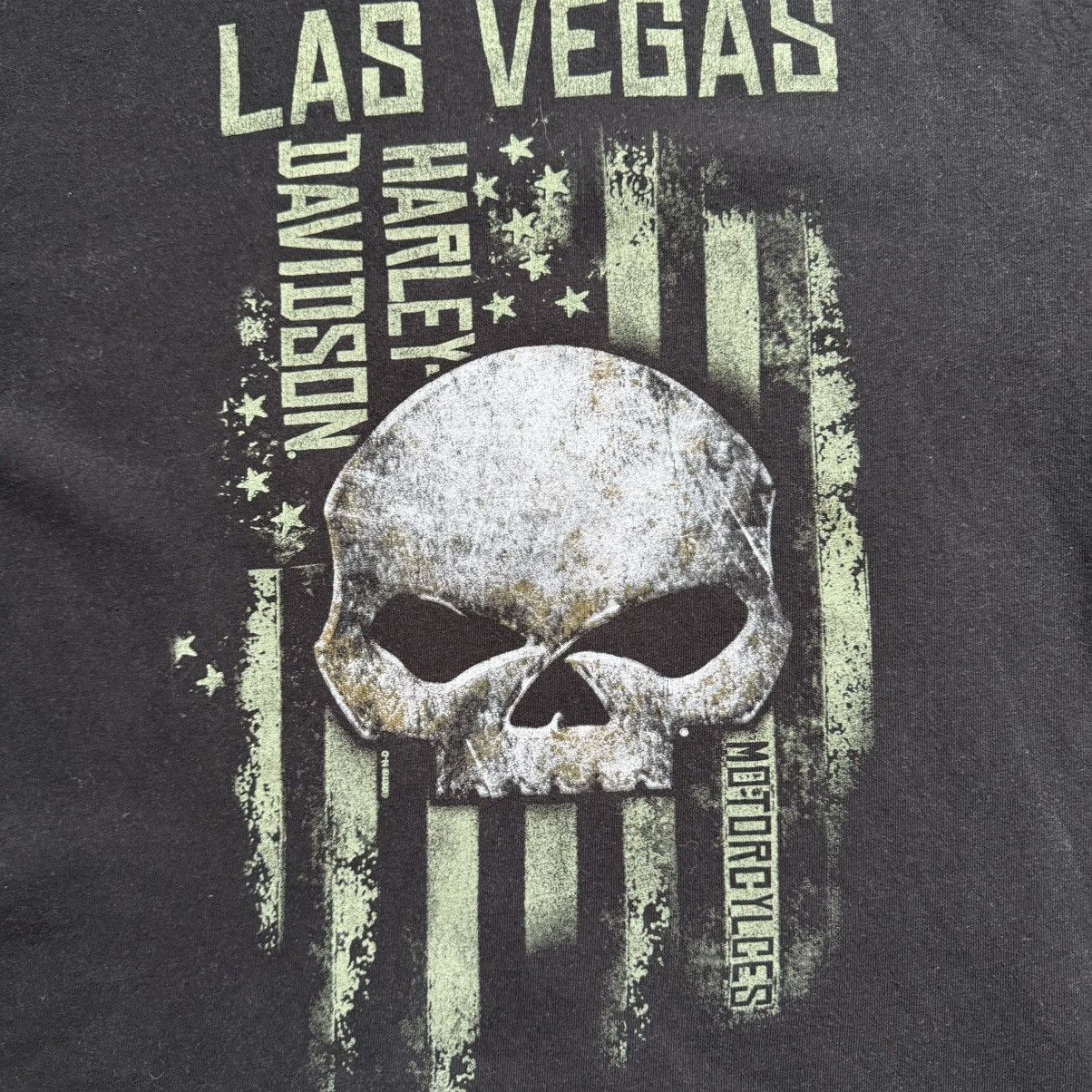 Harley Davidson Harley-Davidson Las Vegas, Nevada Distressed Tee Size US L / EU 52-54 / 3 - 5 Thumbnail
