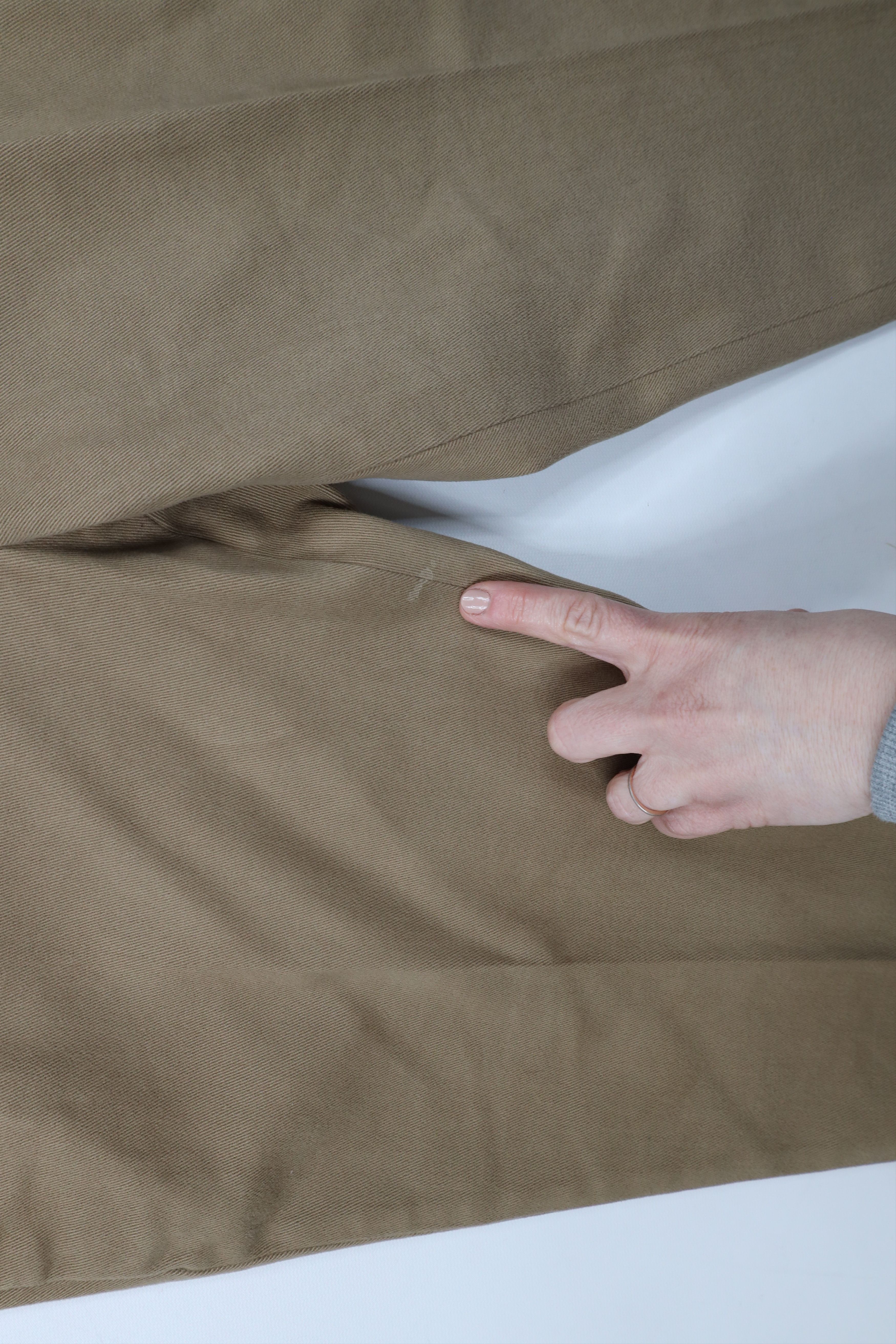Brooks Brothers × Vintage Vintage Brooks Brothers Clark Stretch Chino Pants Beige Size US 32 / EU 48 - 6 Thumbnail