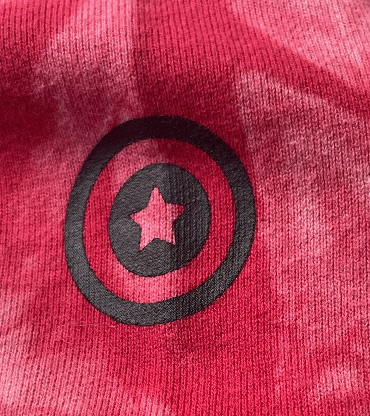 Bape Bape Tie Dye Shark Full Zip Wide Hoodie Red Size US XXL / EU 58 / 5 - 9 Thumbnail