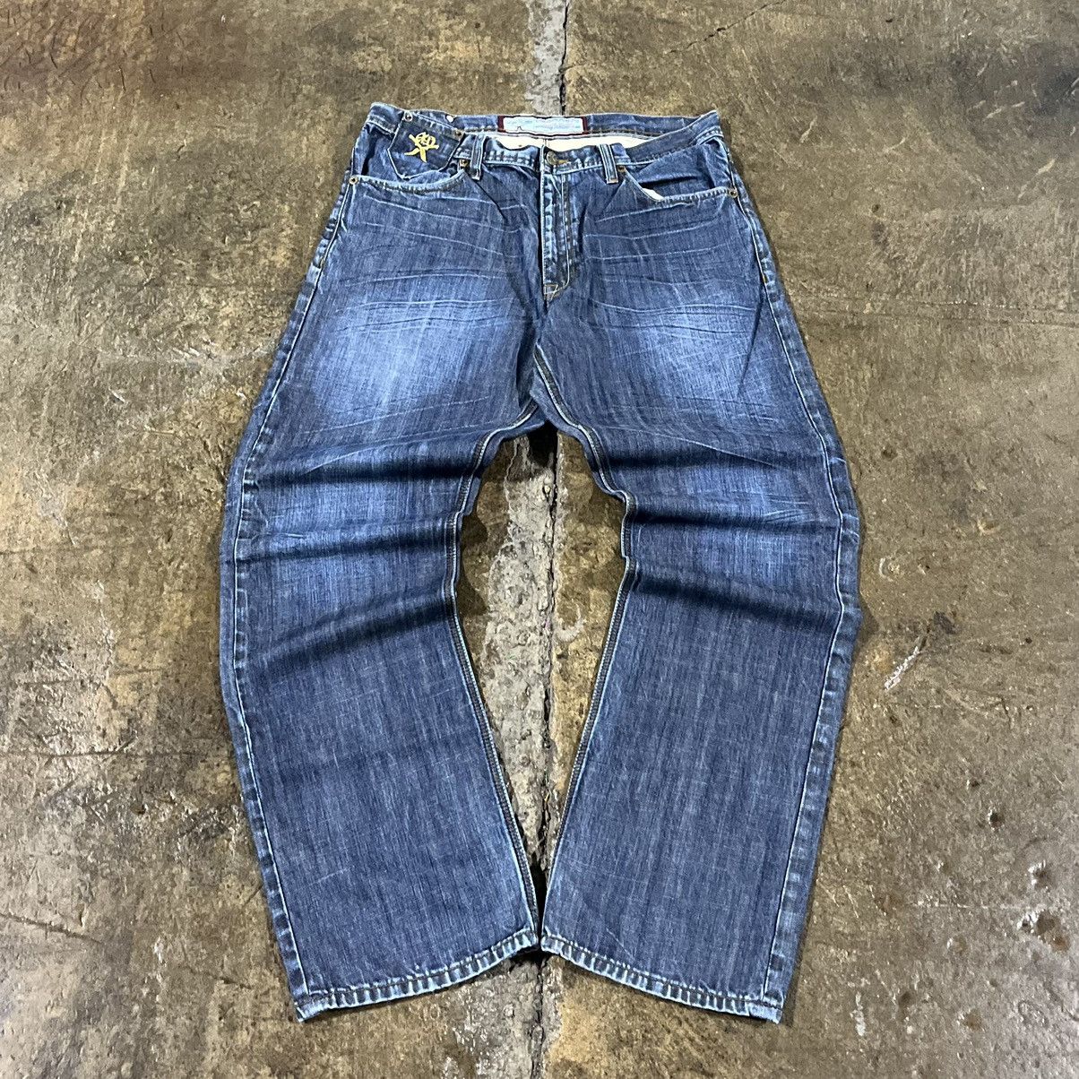 JNCO × Southpole × Vintage Crazy Vintage Y2K Baggy Jeans Grunge Skater Wide Leg Size US 36 / EU 52 - 2 Thumbnail