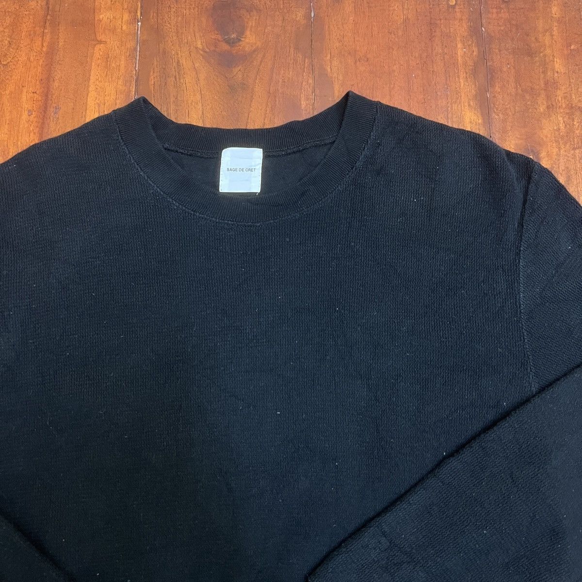 Sage De Cret SAGE DE CRET JAPAN DESIGNER SWEATSHIRT SIMPLE BASIC Size US M / EU 48-50 / 2 - 3 Thumbnail