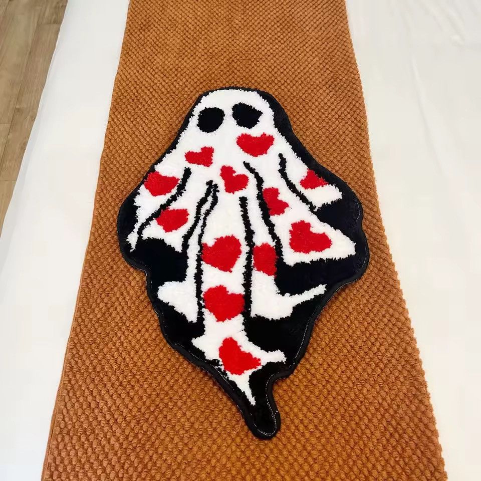 Other Custom Halloween Gothic Ghost Fluffy Carpet Rug Size ONE SIZE - 5 Thumbnail