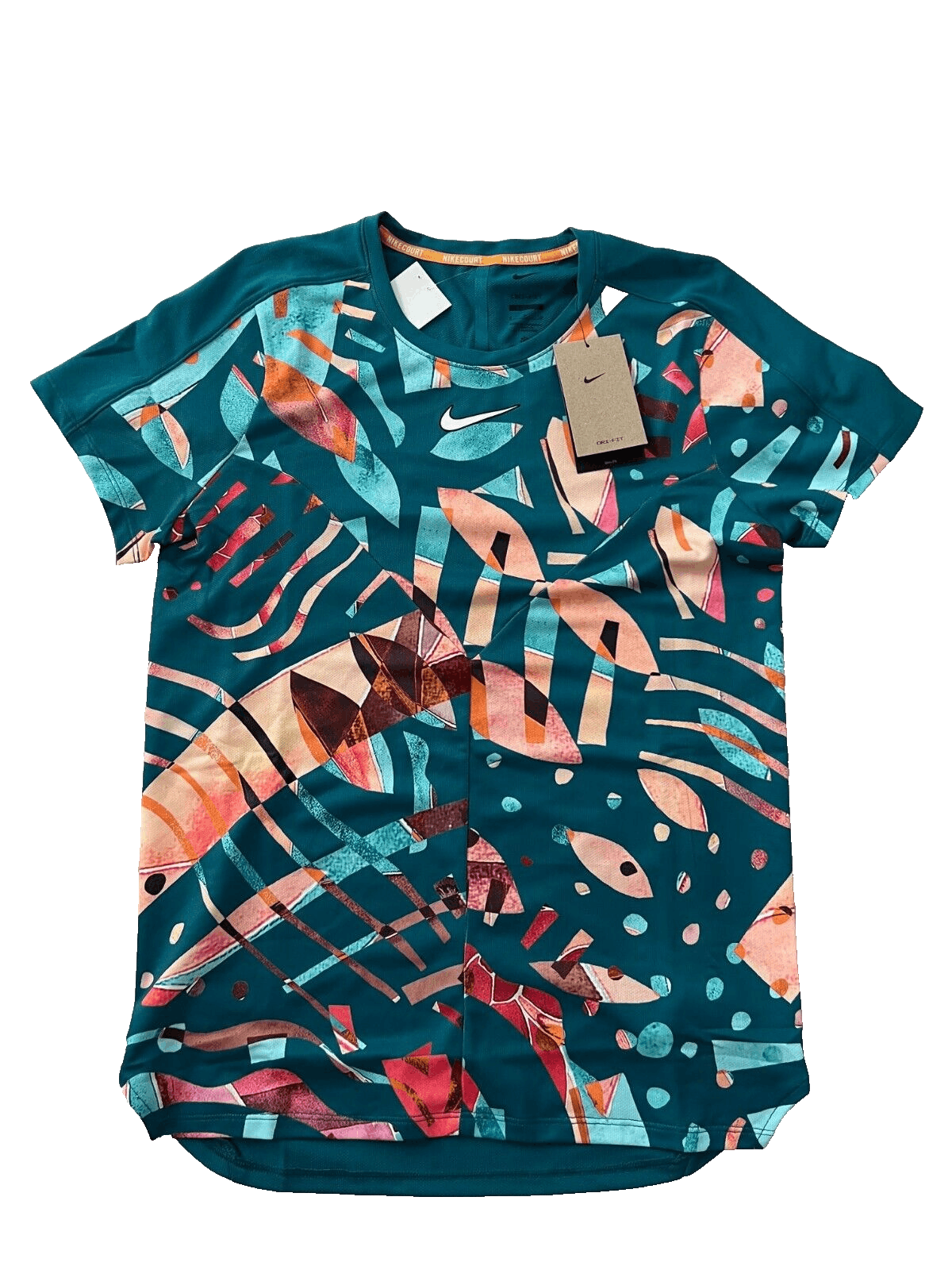 Nike Nike DX5526-381 New York Slam Crew Tee Geode Teal ( S ) Size US S / EU 44-46 / 1 - 2 Thumbnail