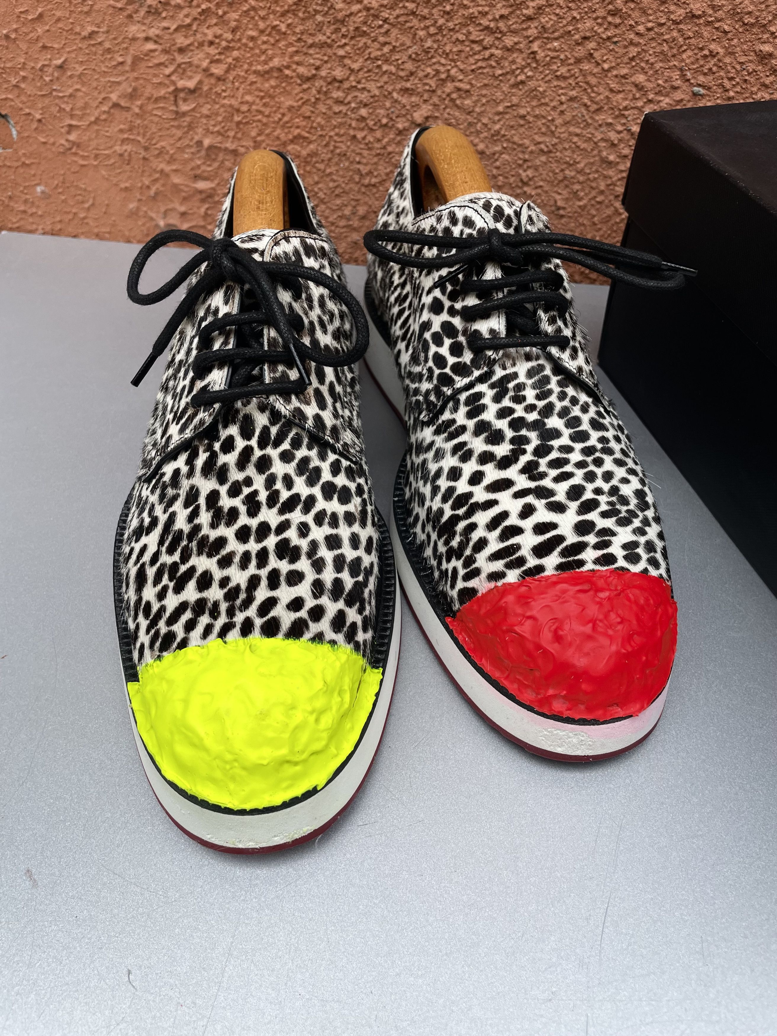 Hogan Rare Hogan Leopard custom by Maison Margiela Size US 9 / EU 42 - 1 Thumbnail