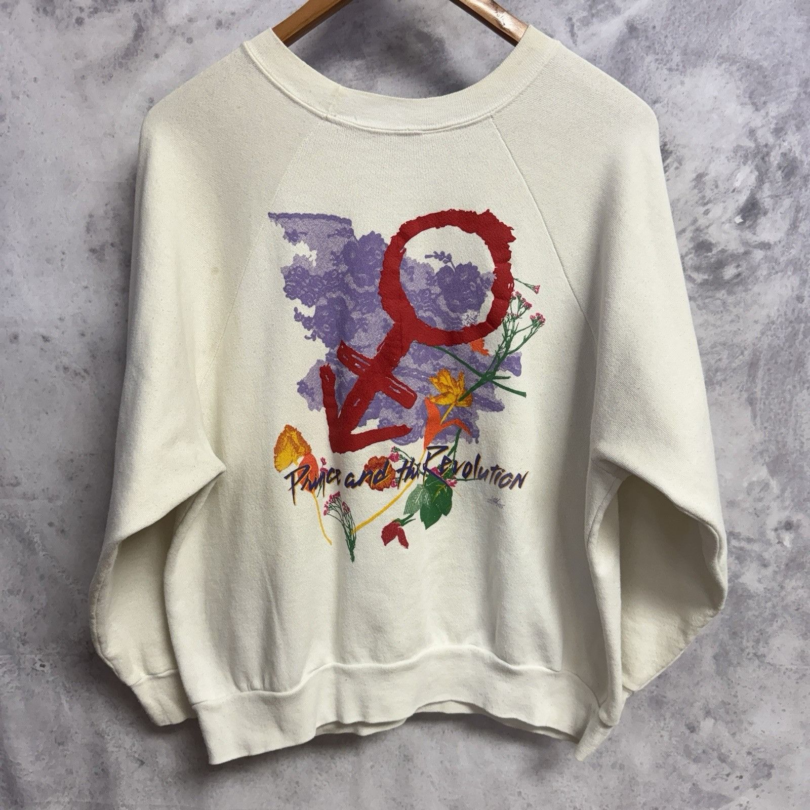 Band Tees Vintage 80s The Prince and the Revolution Tour Sweatshirt Me Size US XL / EU 56 / 4 - 3 Thumbnail