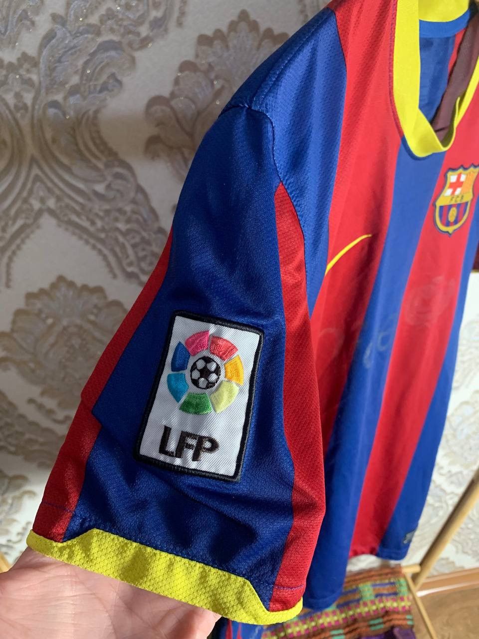 Nike × Vintage VERY RARE NIKE FC BARCELONA SPAIN SOCCER JERSEY RETRO Y2K Size US M / EU 48-50 / 2 - 11 Thumbnail