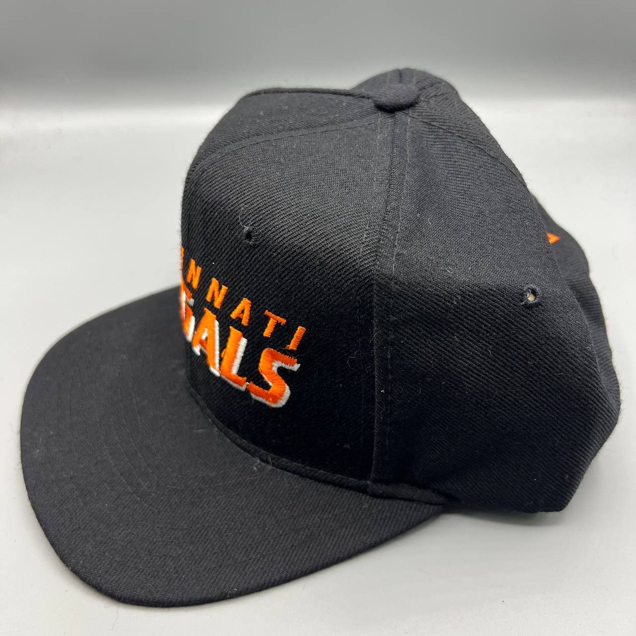 New Era × Vintage Cincinnati Bengals Hat Men New Era Pro Model Snap Back Wool Size ONE SIZE - 8 Thumbnail
