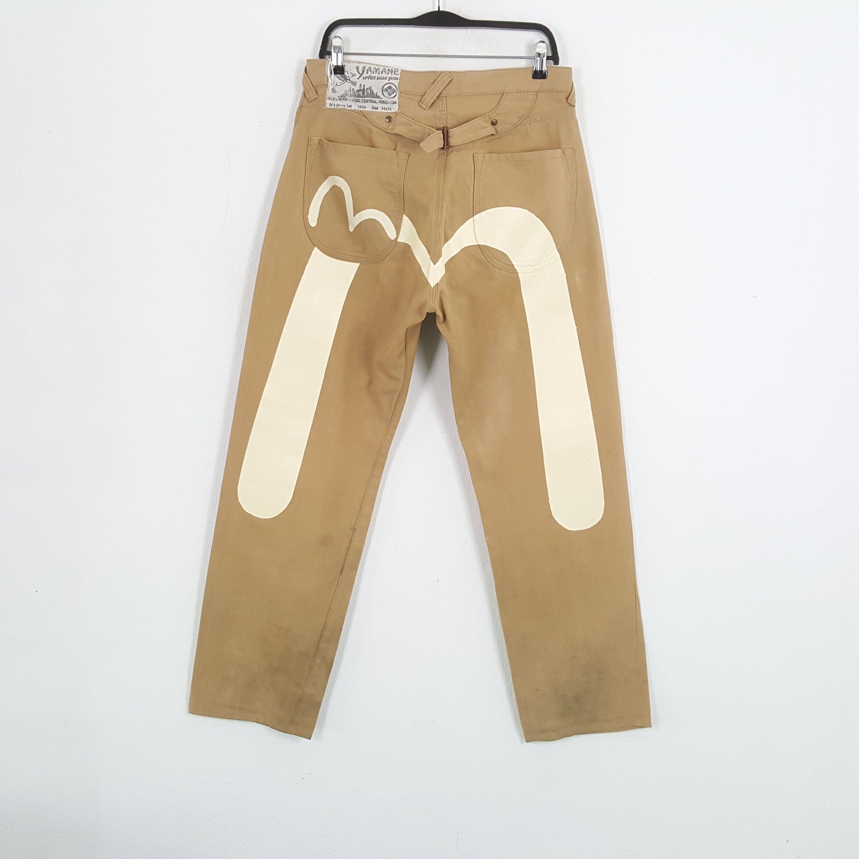 Evisu EVISU YAMANE Japanese Brand Custom Daicock Pants Size US 30 / EU 46 - 1 Thumbnail