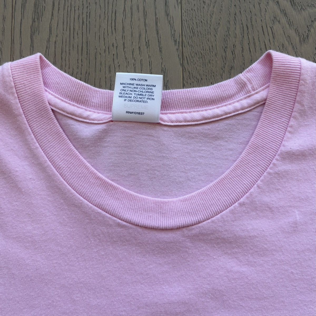 Supreme Supreme “Nuova York” T-Shirt - Light Pink - Size XL - FW20 Size US XL / EU 56 / 4 - 10 Thumbnail